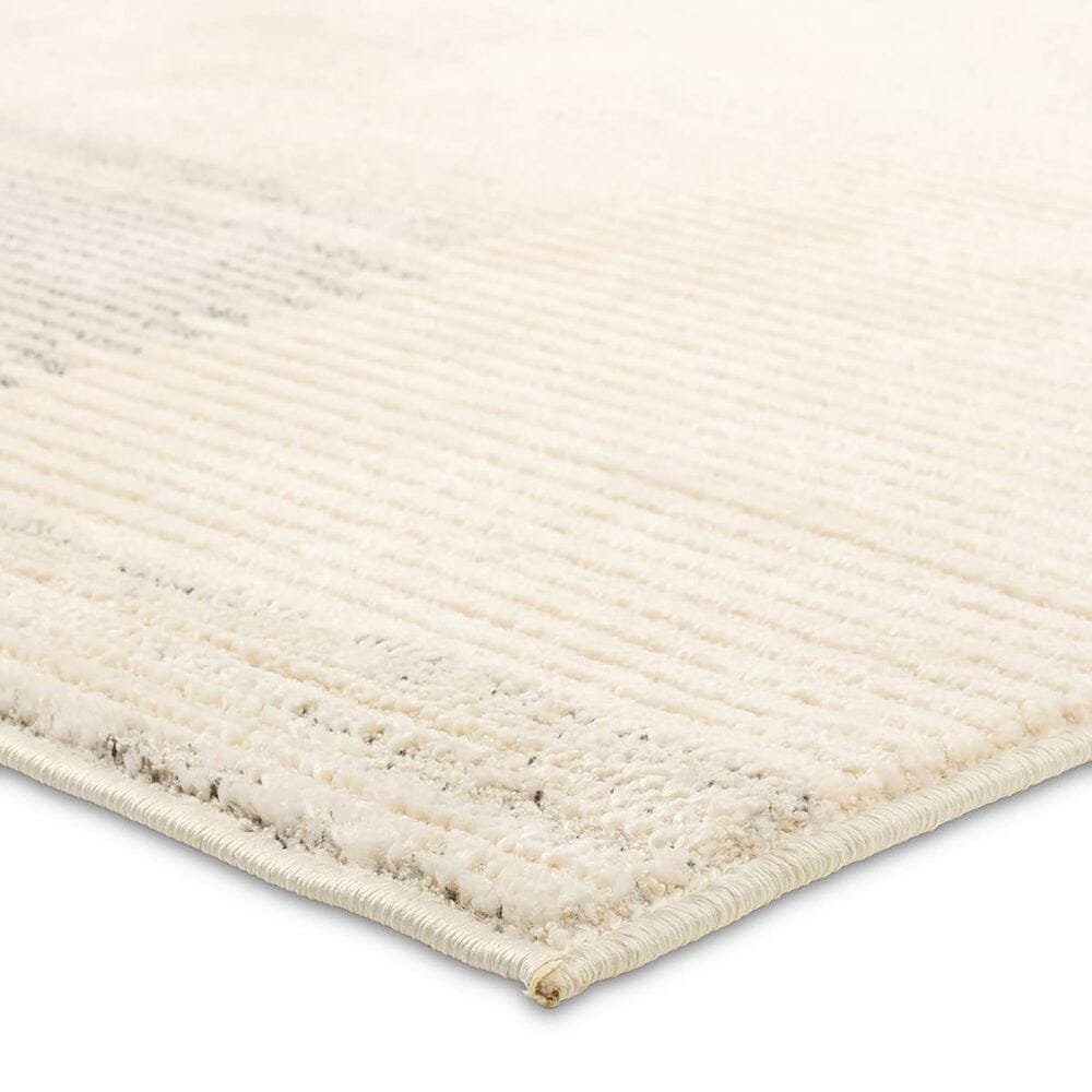 Jaipur Ziyad Ares 6&#39; x 9&#39; Whitecap Gray, Rainy Day, White Swan and Fallen Rock Area Rug, , large