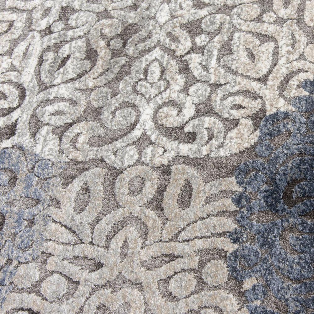 Trisha Yearwood Rug Collection Trisha Yearwood Enjoy Mallory 5&#39; x 7&#39;6&quot; Chalk and Nightfall Area Rug, , large