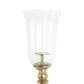 Maple and Jade Textured Indoor/Outdoor Wall Sconce in Gold and Clear (Set of 2), , large