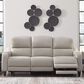 Ashley Mercomatic Power Reclining Sofa in Gray, , large
