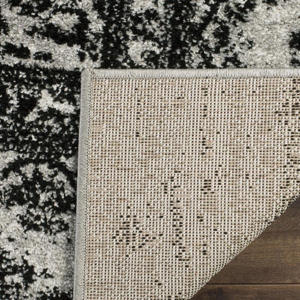 Safavieh Adirondack ADR101A-3 3&#39; x 5&#39; Silver/Black Area Rug, , large