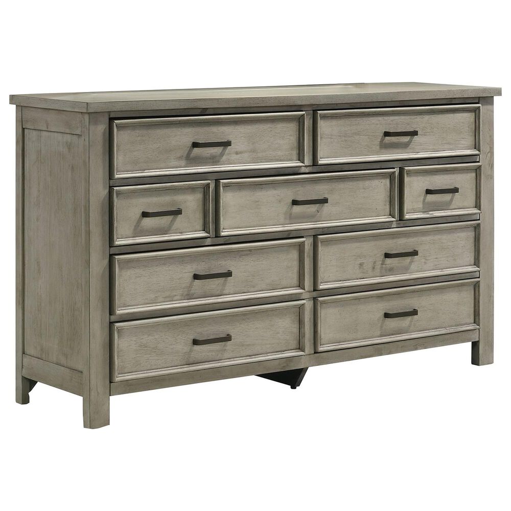 Mayberry Hill Sullivan 9-Drawer Dresser in Drift Grey, , large