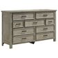 Mayberry Hill Sullivan 9-Drawer Dresser in Drift Grey, , large