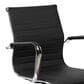 Techni Sport Modern Medium Back Executive Office Chair in Black, , large