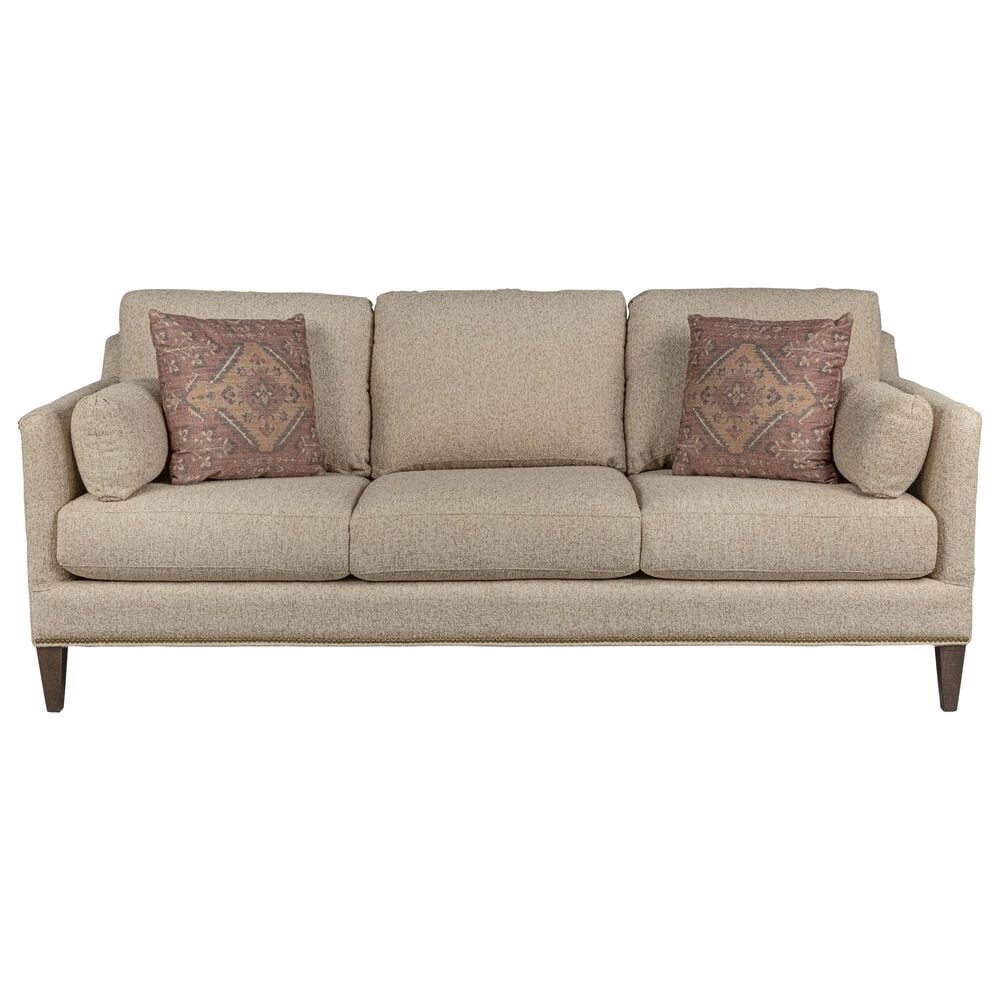 Smith Brothers Stationary Sofa in Tan, , large