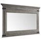 Hawthorne Furniture Forge 9-Drawer Dresser and Mirror in Wire Brushed Steel Gray, , large