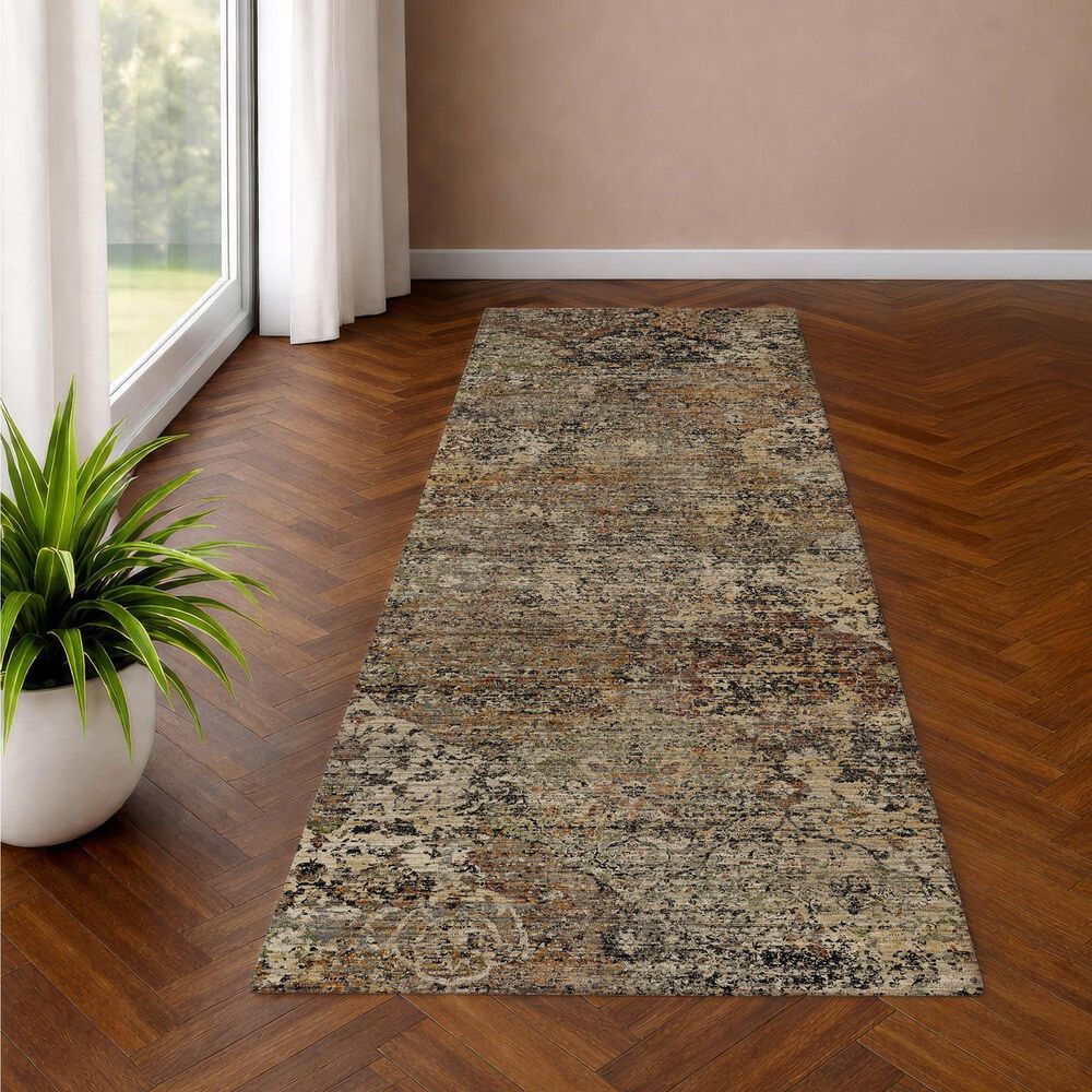 Dalyn Rug Company Aristo Taupe 2'3" x 7'6" Runner, , large