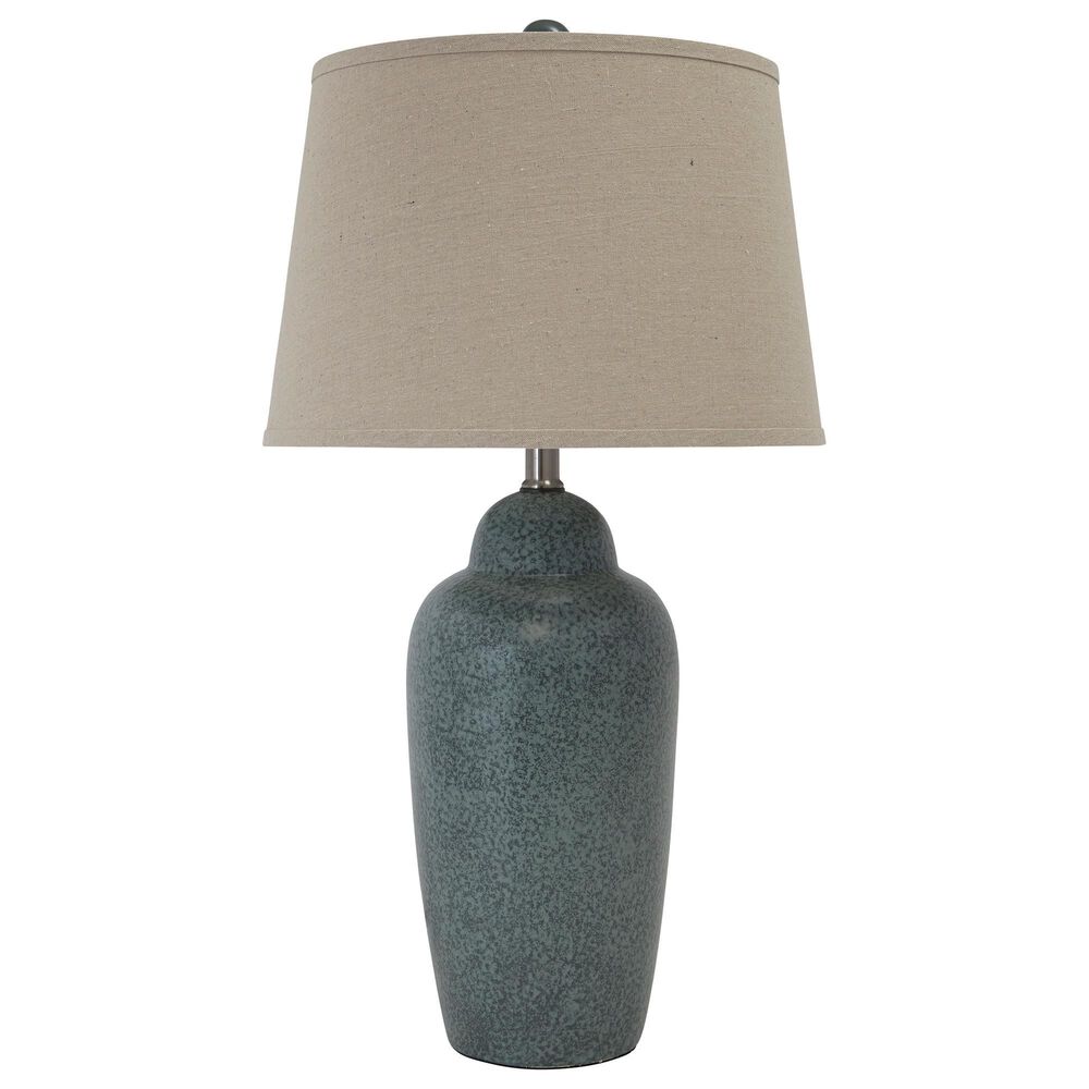 Ashley Saher Table Lamp in Green, , large