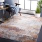 Safavieh Jasmine 9" x 12" Beige and Light Blue Area Rug, , large