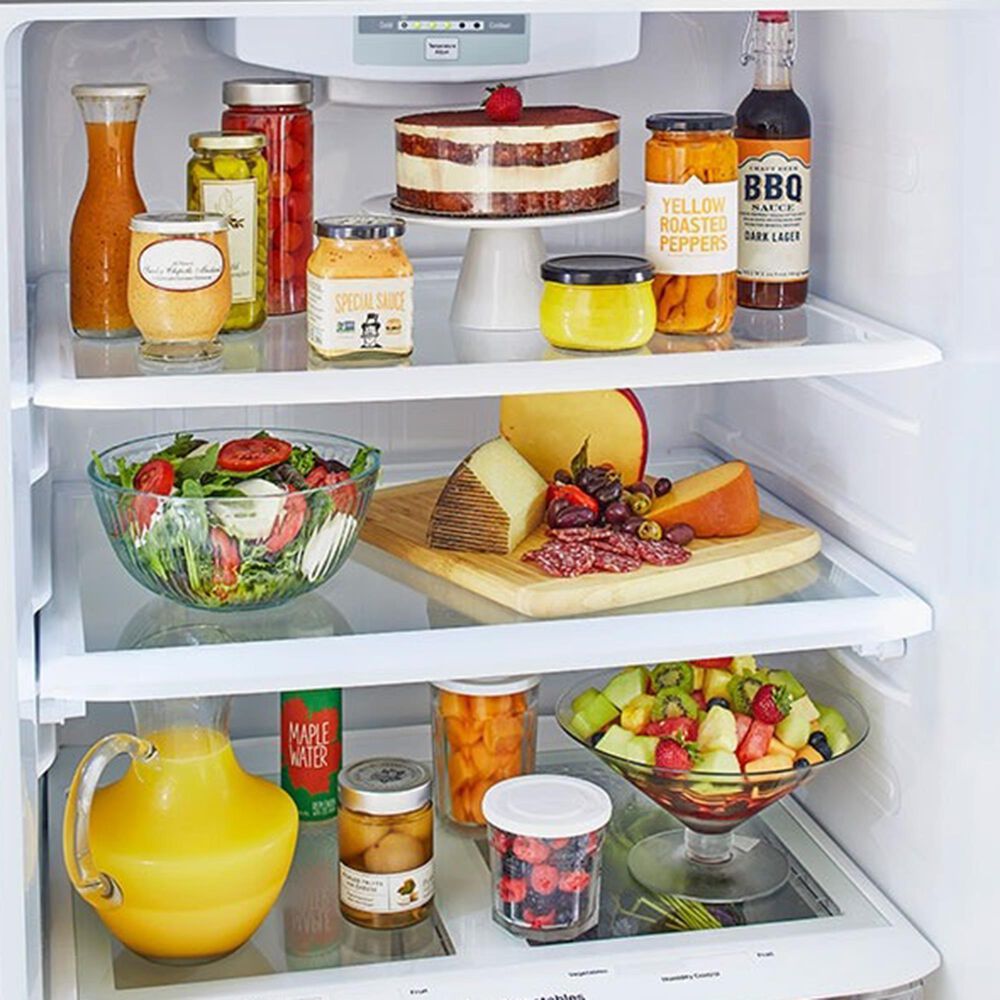LG 20 Cu. Ft. Top Freezer Refrigerator Reversible Door with Ice Maker in Stainless Steel, , large