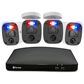 Swann Enforcer 4 Camera 8 Channel 4K Ultra HD DVR Audio/Video Security System in White, , large