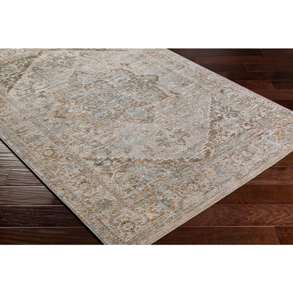 Surya Brunswick 5&#39; x 7&#39;5&quot; Dusty Sage, Charcoal, Olive, Light Gray, Taupe, White, Teal and Light Beige Area Rug, , large