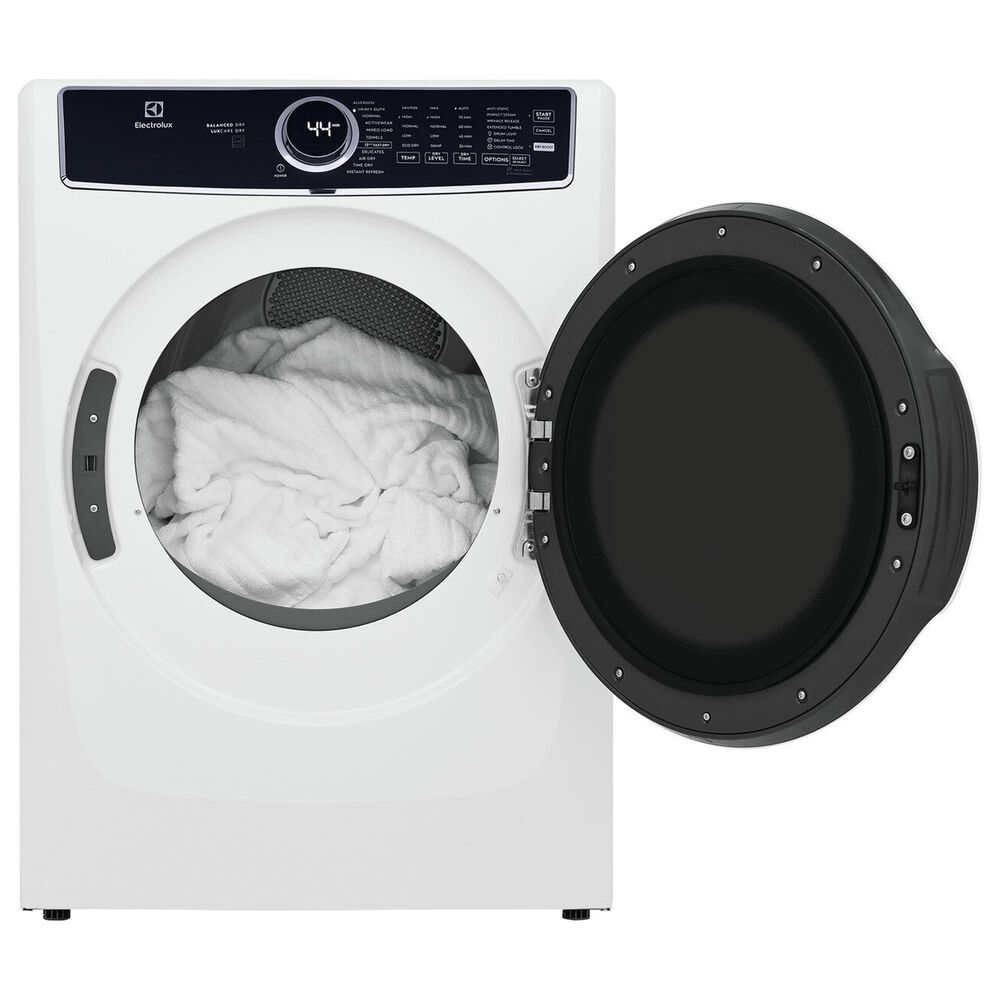 Electrolux 8 Cu. Ft. Front Load Electric Dryer with Balanced Dry in White, , large