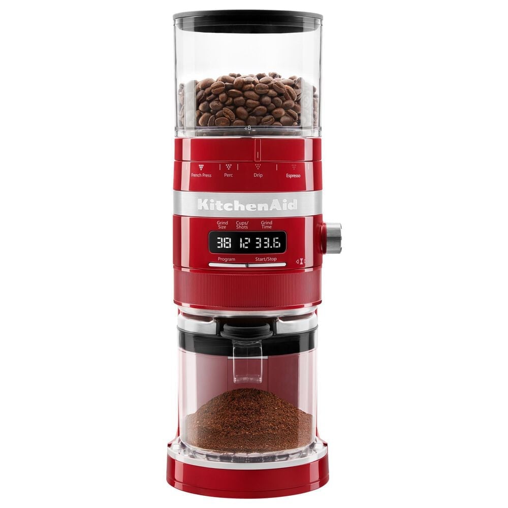 KitchenAid Burr Coffee Grinder in Empire Red, , large