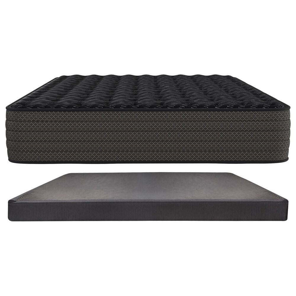 Estate Extra Firm King Mattress with Low Profile Box Springs, , large