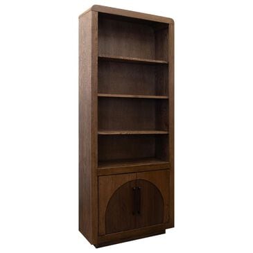 Legends Home Eclipse 78" Bookcase in Bourbon and Walnut, , large