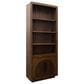 Legends Home Eclipse 78" Bookcase in Bourbon and Walnut, , large