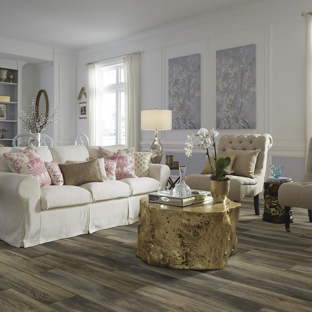 Shaw Tivoli Plus Sabbia 7&quot; x 48&quot; Luxury Vinyl Tile, , large
