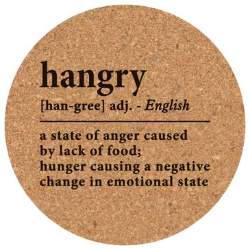Carson Gifts Hangry Cork Trivet in Multicolor, , large