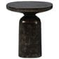 Four Hands Odessa End Table in Distressed Bronze, , large