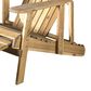 Noble House Hayle Patio Adirondack Chair in Natural Stained (Set of 2), , large