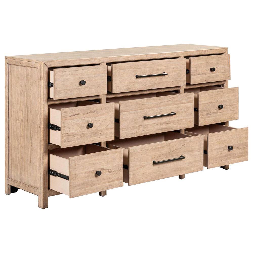 Belle Furnishings Proximity Place 9-Drawer Dresser Only in Barley Buff, , large