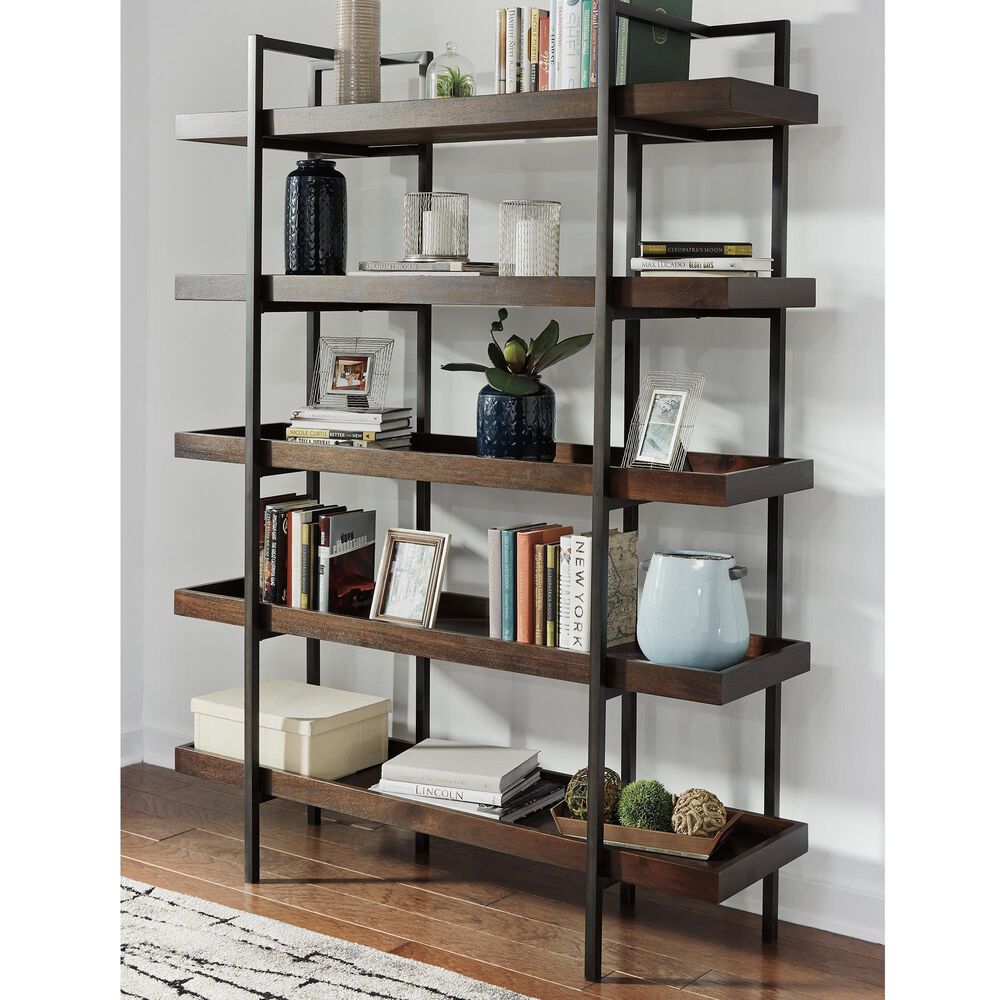 Ashley Starmore Bookcase in Walnut, , large