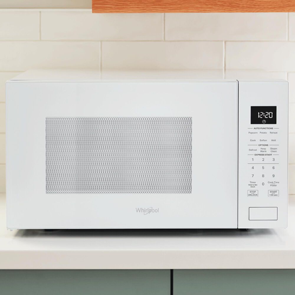 Whirlpool 1.6 Cu. Ft. Sensor Cooking Microwave in White, , large