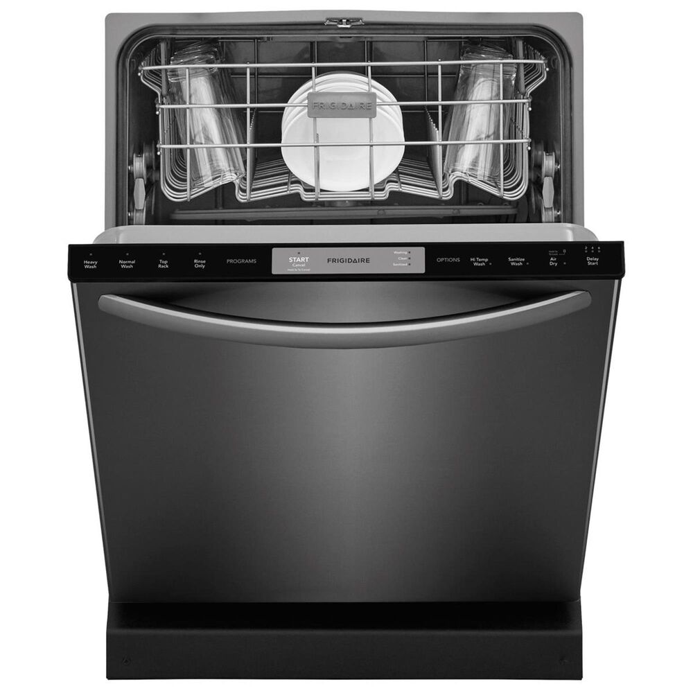 Frigidaire 24Inch BuiltIn Dishwasher in Black Stainless Steel
