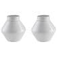 Ashley Domina 6" Jar in White (Set of 2), , large