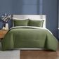 Pem America Essential Cotton 3-Piece King Comforter Set in Green, , large