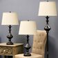 Flair Industries Table and Floor Lamp Set in Madison Bronze (Set of 3), , large