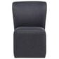 Coaster Jaelynn Upholstered Side Chair in Charcoal, , large
