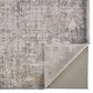 Feizy Cadiz 12" x 18" Light Gray and Ivory Area Rug, , large