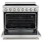 Forno Paolo 36" Freestanding Electric Range in Stainless Steel, , large
