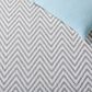 Safavieh Martha Stewart Cyprus 4"5" x 6"5" Blue and Creme Area Rug, , large