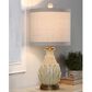 Flair Industries Table Lamp in Off-White, Biscuit Beige and Dark Brown, , large