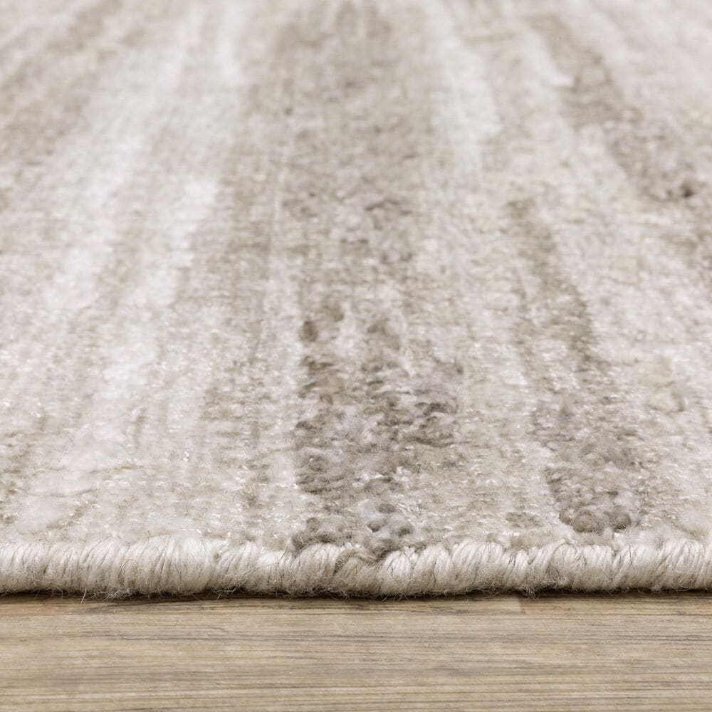 Oriental Weavers Clarke CLA01 Beige and Brown 6&#39; x 9&#39; Area Rug, , large