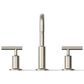 Kohler Purist Widespread Bathroom Sink Faucet with Lever Handles and High Gooseneck Spout in Vibrant Brushed Nickel, , large