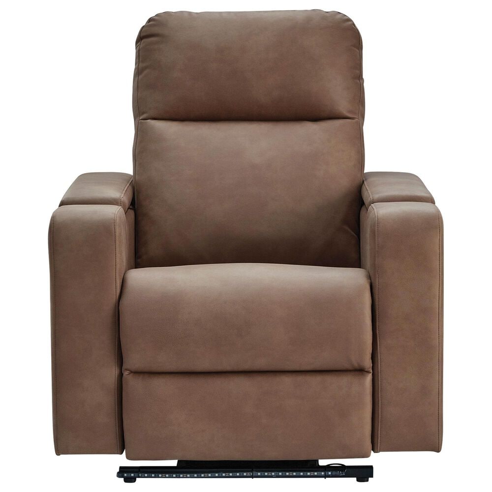 Ashley Lorrenton Power Glider Recliner in Caramel, , large