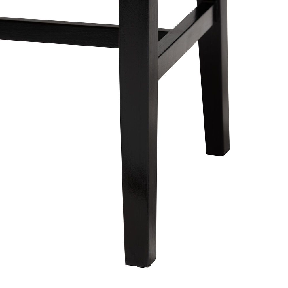 Baxton Studio Prita Side Chair in Black, , large