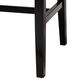 Baxton Studio Prita Side Chair in Black, , large