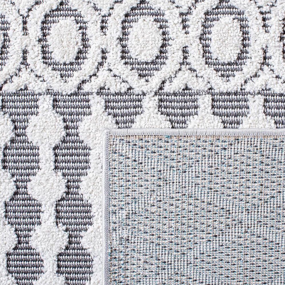 Safavieh Cabana CBN652A 2&#39;2&quot; x 7&#39; Ivory and Grey Area Performance Rug, , large