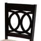 Baxton Studio Lenoir Side Chair with Sand Cushion in Espresso Brown (Set of 4), , large