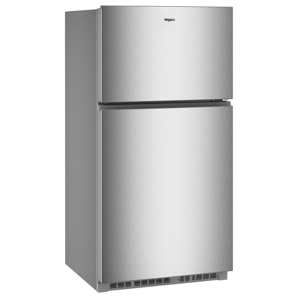Whirlpool 21.3 Cu. Ft. Top Freezer Refrigerator with Total Coverage Cooling in Fingerprint Resistant Stainless Steel, , large