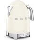 Smeg 1.7L Stainless Steel Retro Style Electric Kettle in Cream, , large