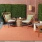 Nourison Positano 10" x 14" Terracotta Indoor/Outdoor Area Rug, , large