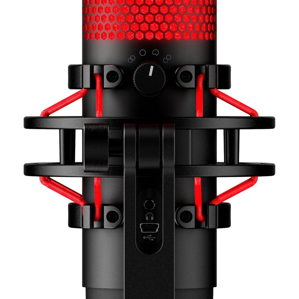 HyperX QuadCast Wired MultiPattern USB Electret Condenser Microphone