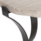 Bernhardt Sayers Side Table in Oil-Rubbed Bronze and White, , large