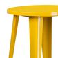 Flash Furniture 5-Piece Metal Bar Table Set in Yellow, , large